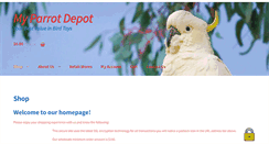 Desktop Screenshot of myparrotdepot.com