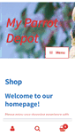 Mobile Screenshot of myparrotdepot.com